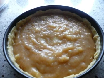 Bienenstich Apfelkuchen - Rezept