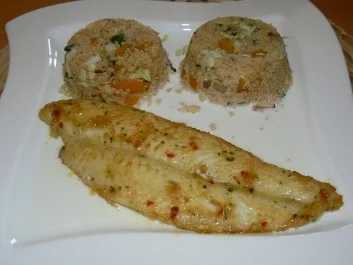 mariniertes Pangasiusfilet mit Couscousgemüse - Rezept