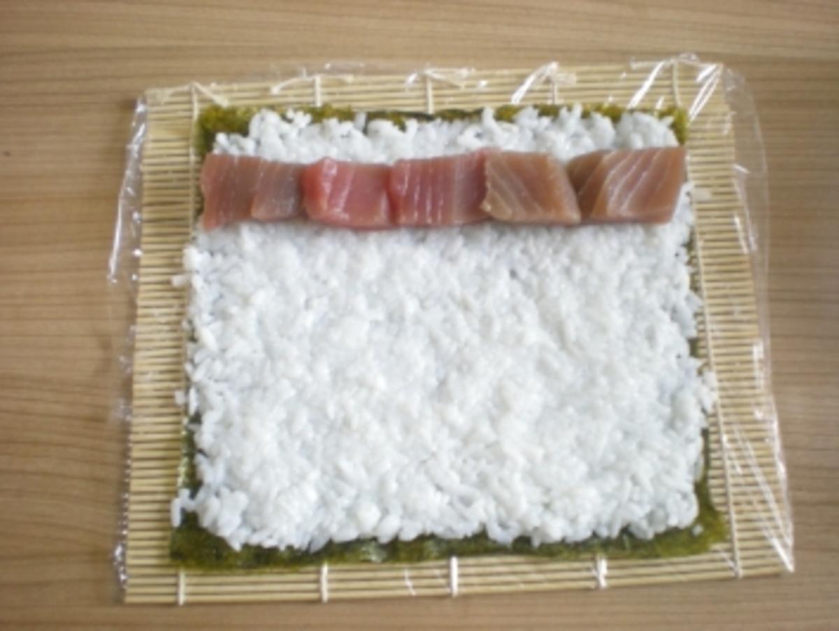 Sushi - Makis step by step - Rezept - Bild Nr. 9