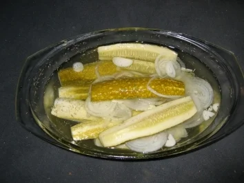 Salz-Gurken - Rezept