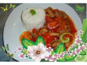 Fleisch : Schnitzelpfanne mit Paprika - Rezept