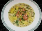 Rezept: Bayrische Kartoffelsuppe Bayrische Kartoffelsuppe - Rezept