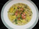 Bayrische Kartoffelsuppe - Rezept
