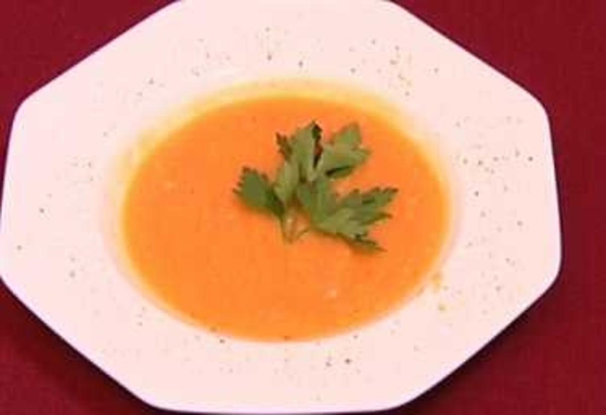 Karottensuppe mit Ingwer (Pit Weyrich) - Rezept