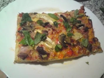 Rezept: Feurige Partypizza Bild Nr. 2 Feurige Partypizza - Rezept - Bild Nr. 2