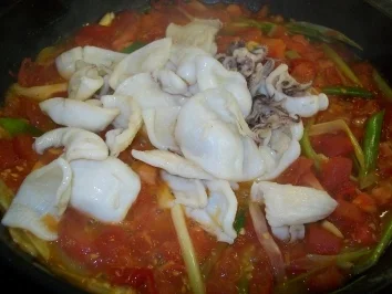 Babycalamari auf Pasta ,Basta! - Rezept - Bild Nr. 7