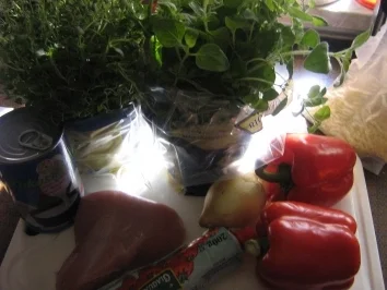 Paprika-Geschnetzeltes mit Kokossauce - Rezept - Bild Nr. 2