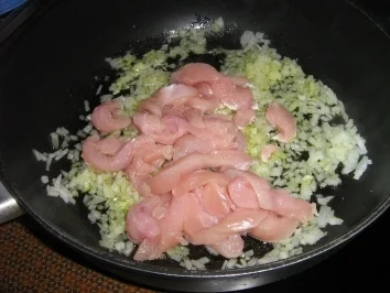 Paprika-Geschnetzeltes mit Kokossauce - Rezept - Bild Nr. 8