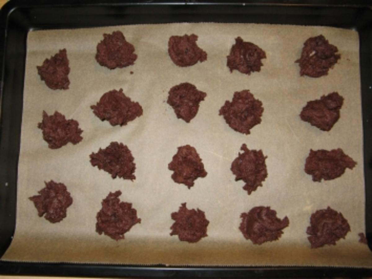 Double choclate Cookies - Rezept - Bild Nr. 2