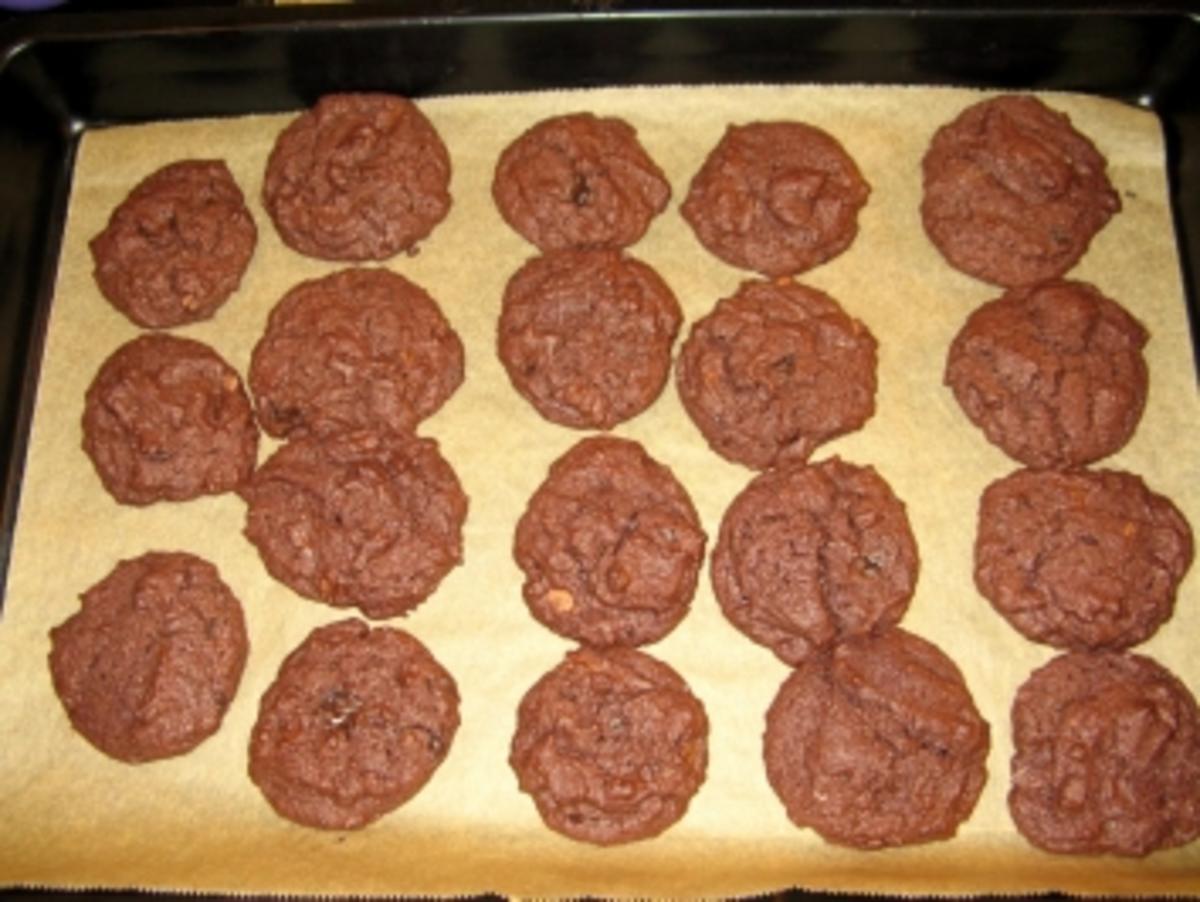 Double choclate Cookies - Rezept - Bild Nr. 3
