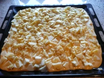 Apfelblechkuchen - Rezept