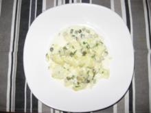 Kartoffelsalat mit Kapern und Meerrettich - Rezept