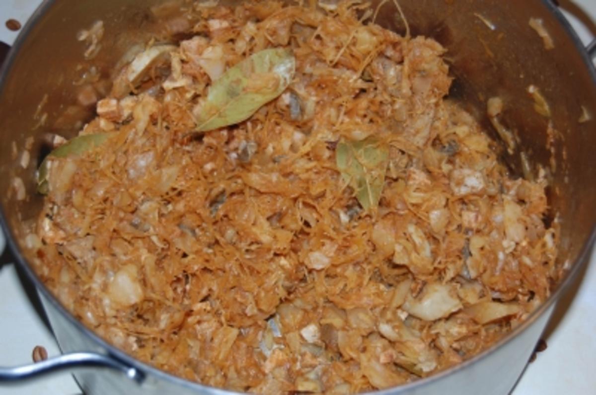 Bigosch Polnische Weißkohl-/Sauerkrautspeise - Rezept mit Bild - kochbar.de