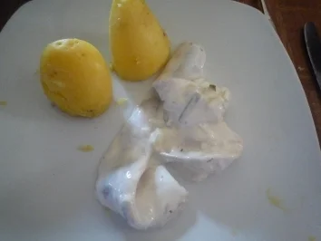 Sahne - Joghurt - Heringe - Rezept