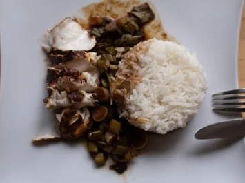 Rezept: Seeteufel in Limetten-Soja-Sauce Bild Nr. 2 Seeteufel in Limetten-Soja-Sauce - Rezept - Bild Nr. 2