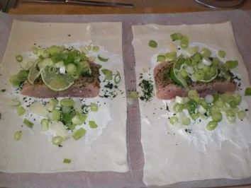 Rezept: Lachs im Versteck Bild Nr. 4 Lachs im Versteck - Rezept - Bild Nr. 4