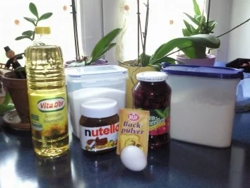 Nutella-Kirsch-Muffins - Rezept - Bild Nr. 3