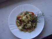 Zucchinireste-Salat - Rezept