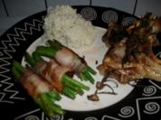 Lammkotellets mit Perlgraupenrisotto und Speckböhnchen - Rezept