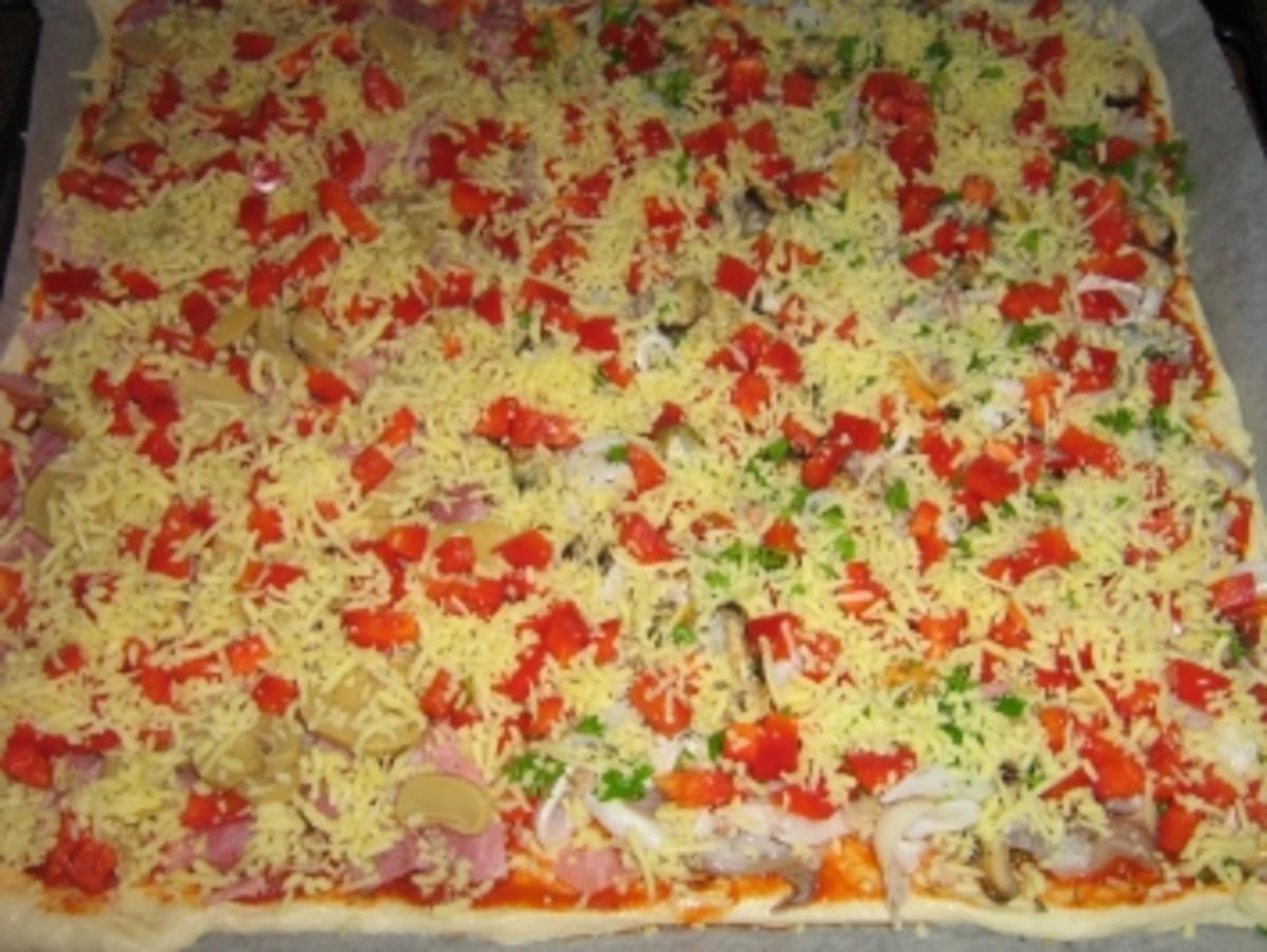 Pizza Land und Meer - Rezept - Bild Nr. 9