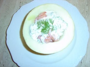 Melone mit Dillkrabben - Rezept - Bild Nr. 6