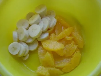 Orangen-Bananenbecher - Rezept - Bild Nr. 3