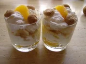 Orangen-Bananenbecher - Rezept