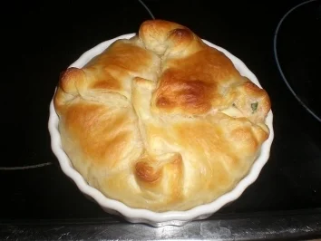 Blätterteigtäschen - Rezept