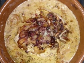 Hähnchen - Zwiebel - Apfel - Brust - Rezept