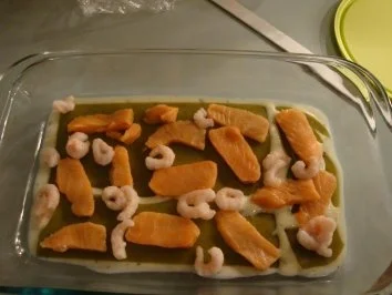 Rezept: Lachs-Spinat-Lasagne Bild Nr. 4 Lachs-Spinat-Lasagne - Rezept - Bild Nr. 4