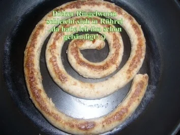 Hauptspeise: Dicker Ringelwurm schleicht sich in Rührei - Rezept - Bild Nr. 3