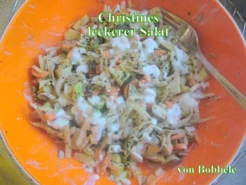 Salat: Christines leckerer Salat - Rezept