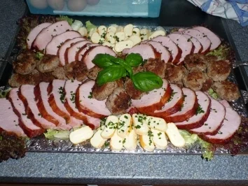 Fleischplatte - Rezept