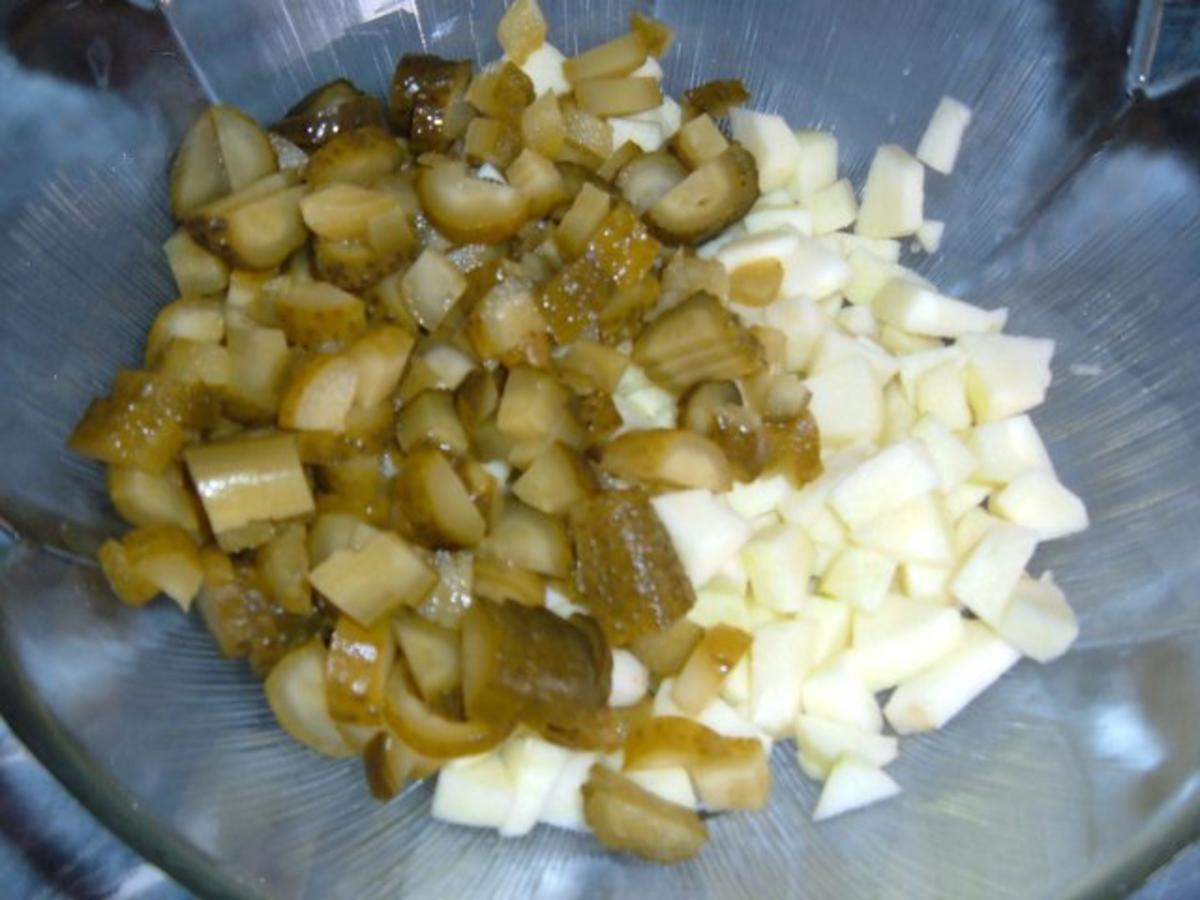 Salate :Kartoffelsalat mit Äpfeln - Rezept - Bild Nr. 3
