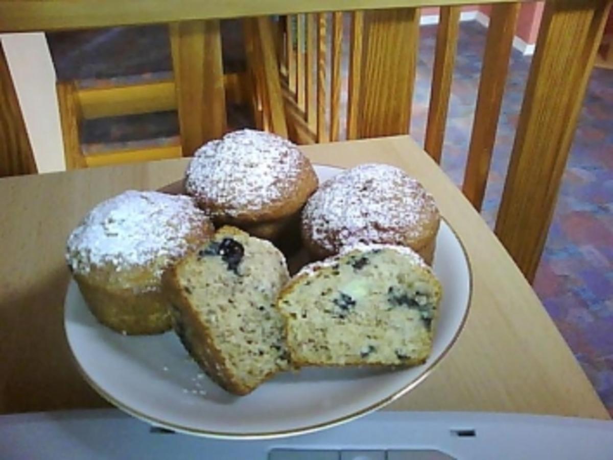 Bananen-Heidelbeer-Muffins - Rezept mit Bild - kochbar.de