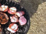 Schweinefilet im Speckmantel.    Sommer, Grillzeit..........lecker.! - Rezept