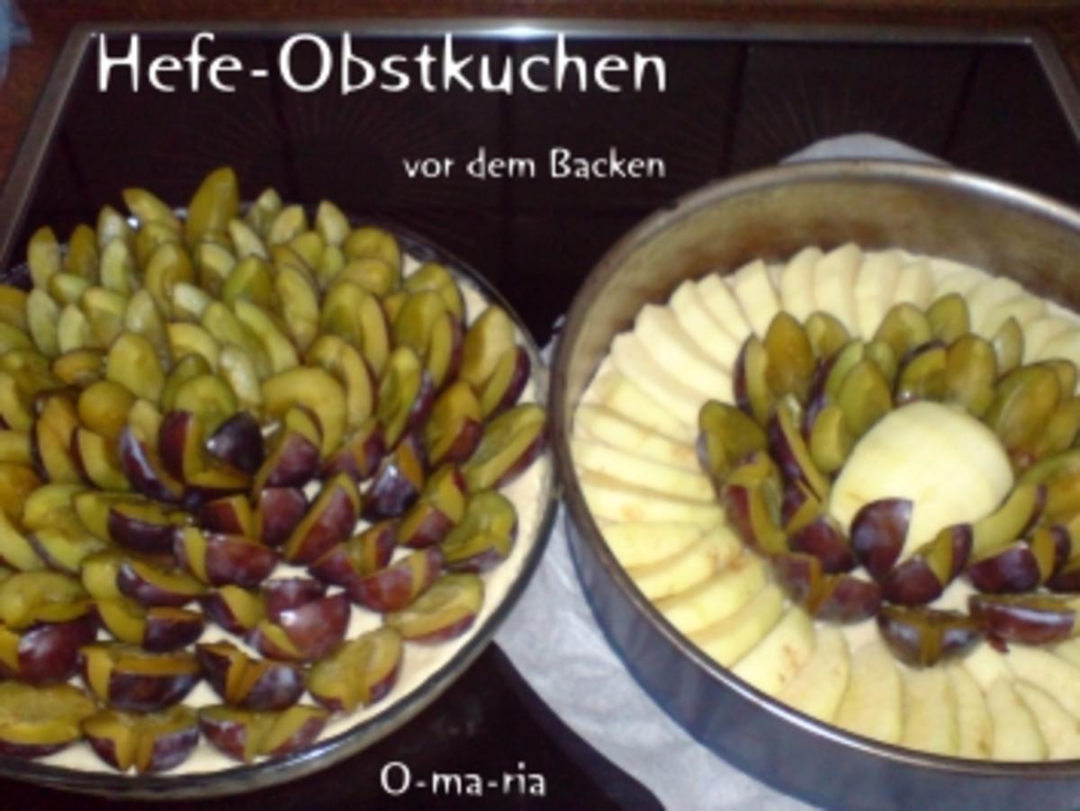 Kuchen  Hefe-Obstkuchen - Rezept - Bild Nr. 3