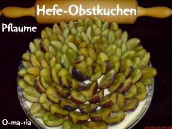 Kuchen  Hefe-Obstkuchen - Rezept - Bild Nr. 6