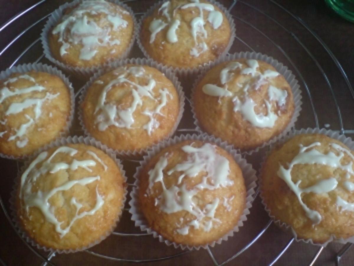 Muffins "Raffaello-Weiße Schokolade" - Rezept