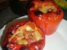 Sommer-Couscousgratin in der Paprikaschote - Rezept