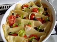 Rezept: Tomaten-Mozarella-Gratin Tomaten-Mozarella-Gratin - Rezept