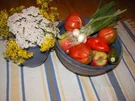 Salat von Rinderherztomaten - Rezept