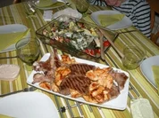 Gegrilltes trifft Ofengemüse - Rezept