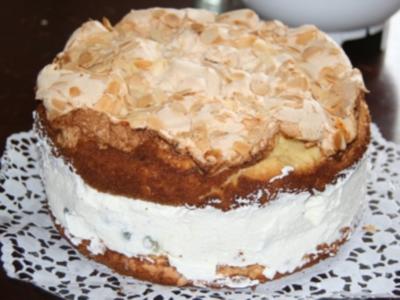 Stachelbeer - Baiser - Torte - Rezept