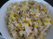 Leichte Lachsnudeln mit Zucchini - Rezept