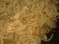 Rezept: chinesische Eiernudeln mit Putenfleisch Bild Nr. 2 chinesische Eiernudeln mit Putenfleisch - Rezept - Bild Nr. 2