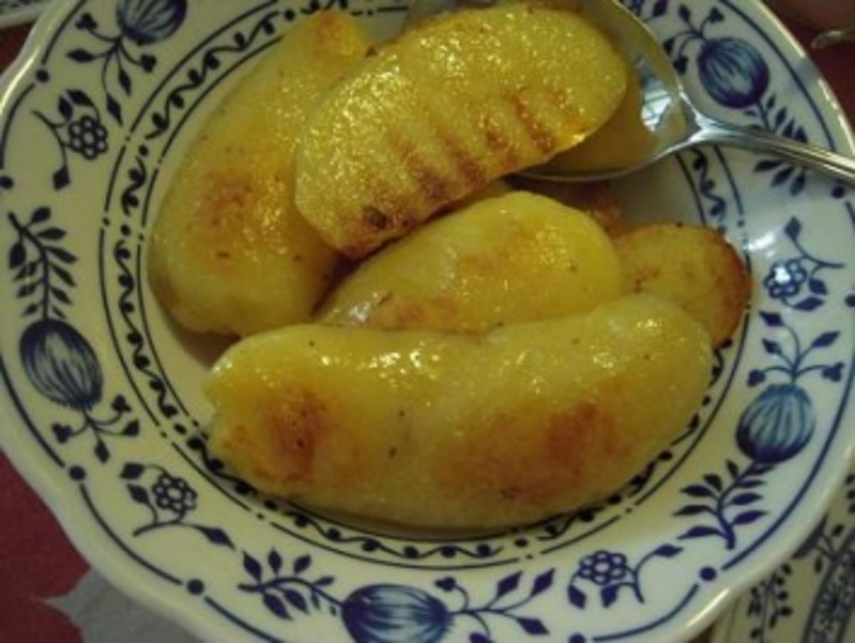 Schnitzel mit Champignons und Grillkartoffeln - Rezept - Bild Nr. 2