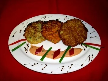 Dreierlei Reibekuchen  an Cocktailsoße einfach & lecker - Rezept - Bild Nr. 3