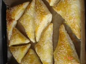 Gefüllte Blätterteigtaschen - Rezept