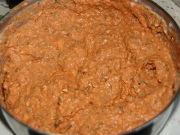 Rezept: Mediterraner Brotaufstrich - kalorienarm Mediterraner Brotaufstrich - kalorienarm - Rezept